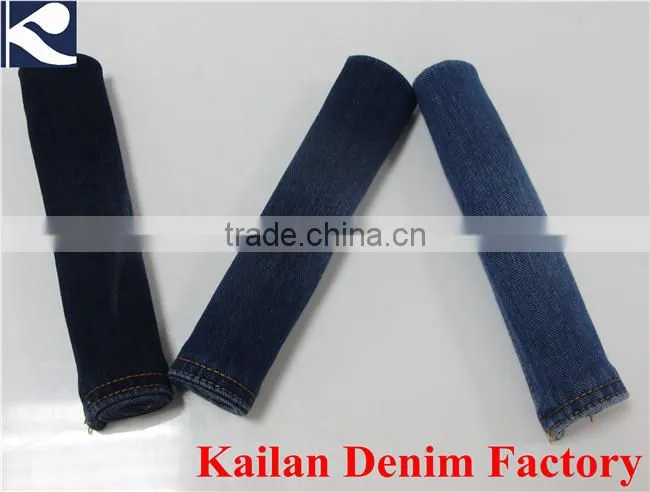Stretch Cotton Polyester Spandex Twill Denim Knit
