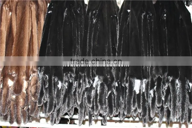 High Quality Mink Blankets Natural Mink Fur Plate