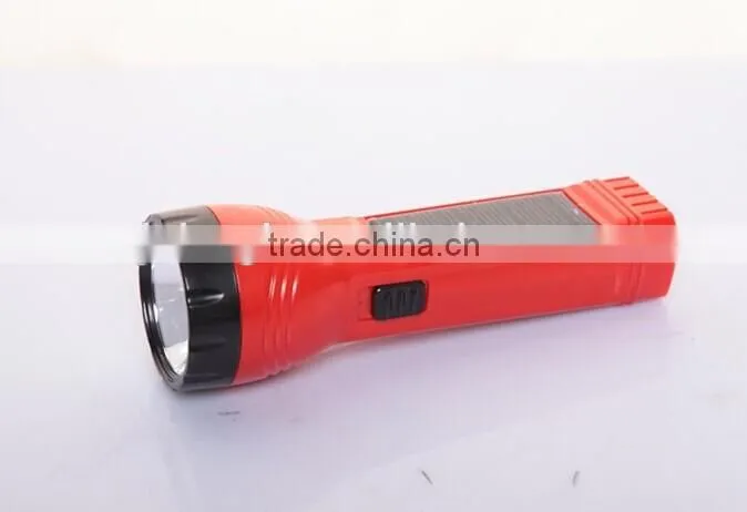 HW flashlight led plastic rechargeable handle torch for sale