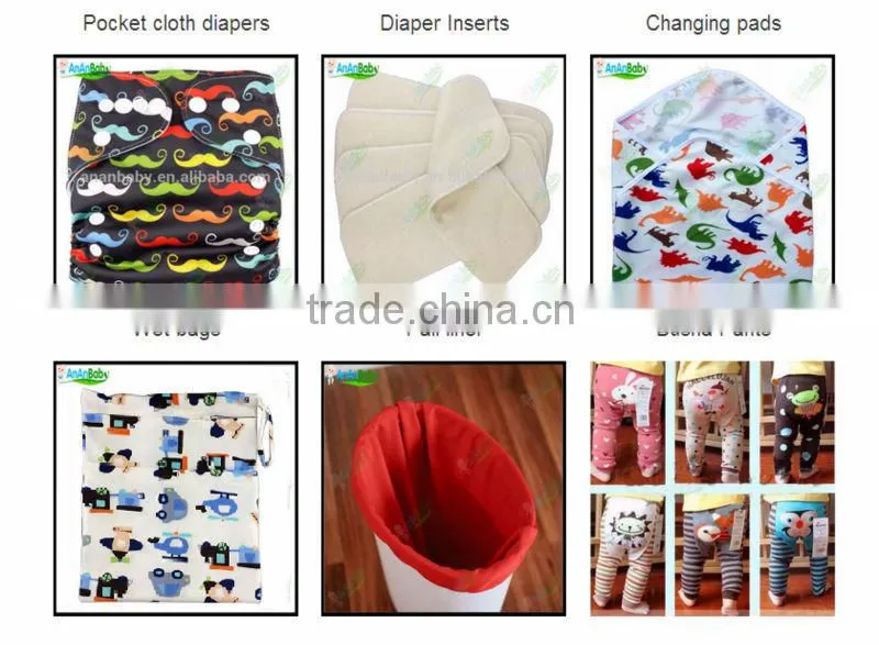 AnAnBaby Affordable Cloth Nappy All In One Kids Diapers Owl designs