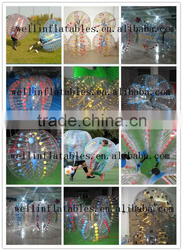 bumper bubble ball / bumper football / bubble football
