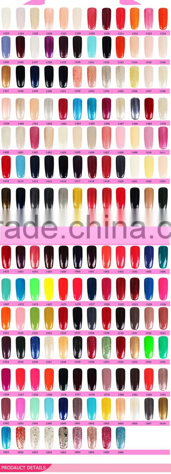gel nail polish china supply Caixuan177colors nail gel polish manufacture
