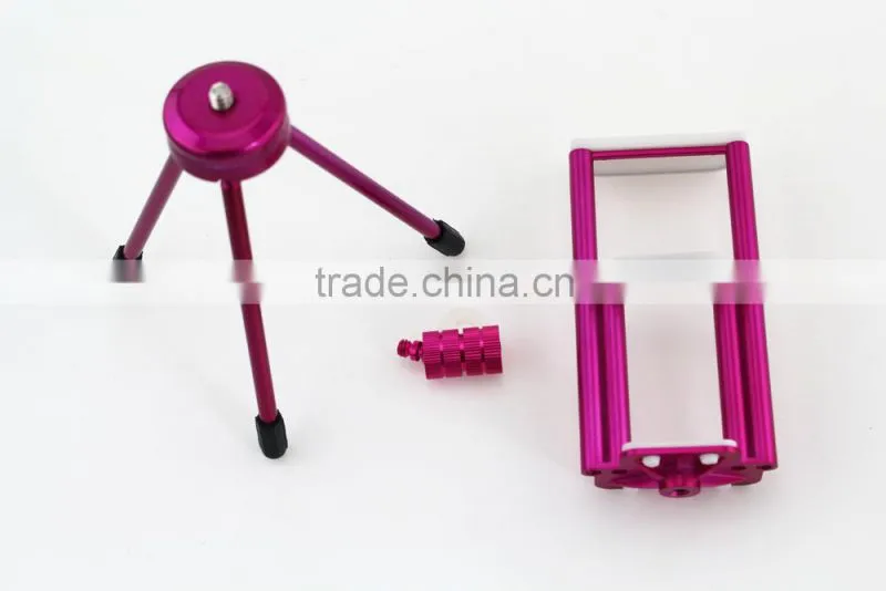 Lightweight portable tripod with pad holder / camera tripod mini tripod for smartphone