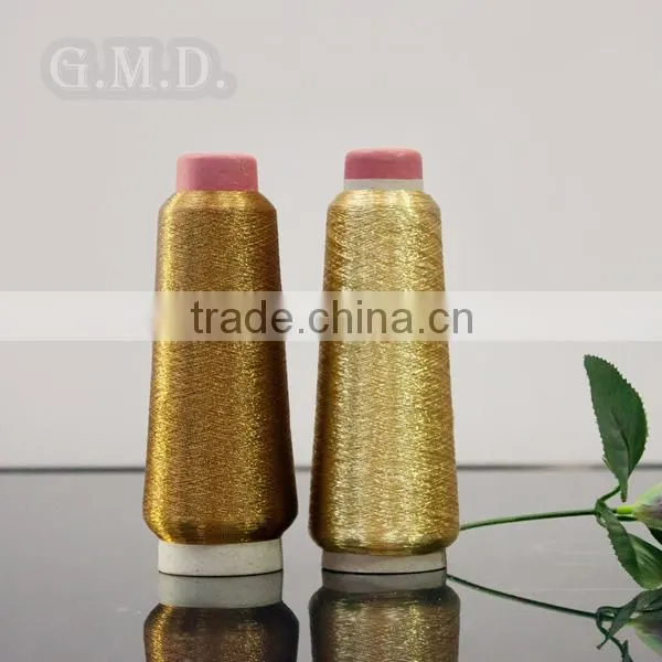 2015 promotional japanese golden metallic yarn