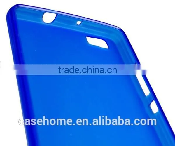 Slim TPU soft back cover case for huawei P8 lite