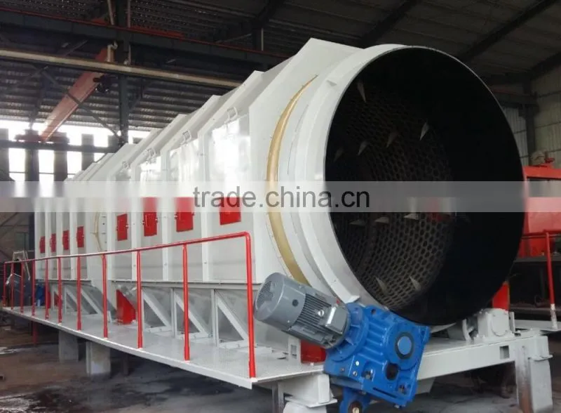 Alibaba Express Waste Recycling Plastic Trommel Screen Machine