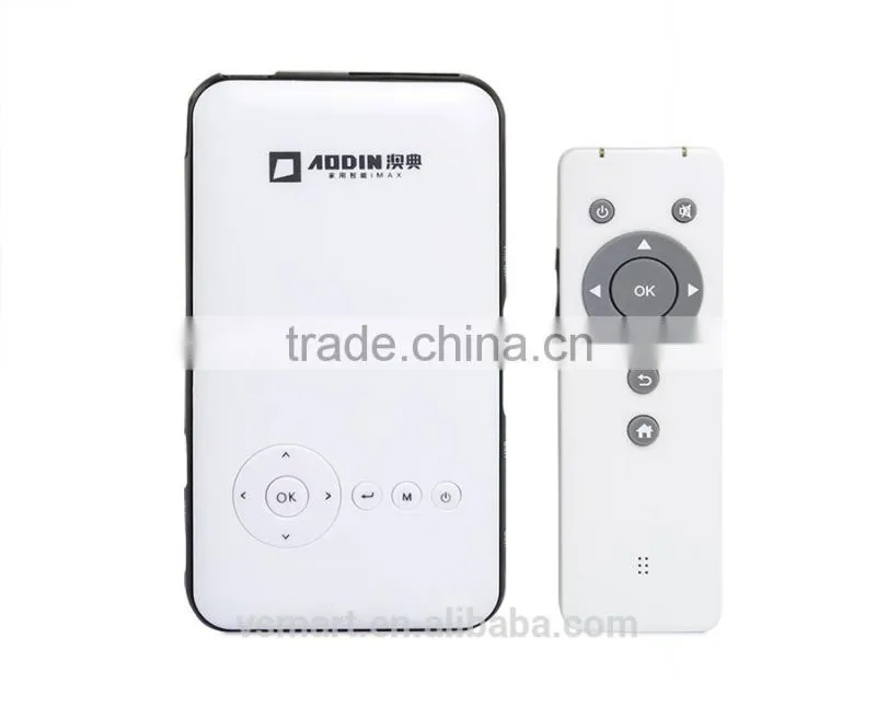 Best Gift M6 RK3128 Mini LED Projector Support 1080P for Home Entertainment