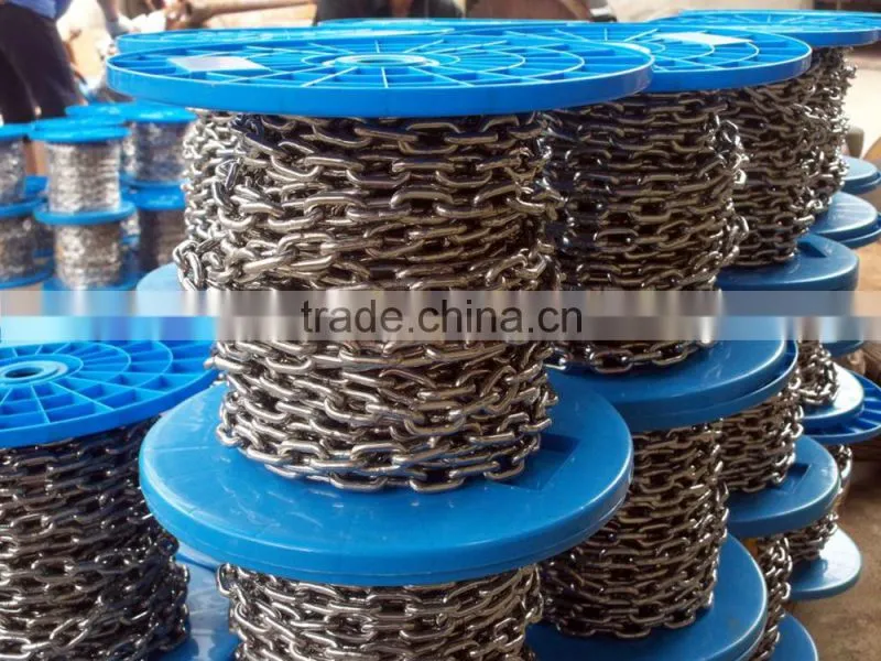 Lifting accessories iron chain/anchor chain/electric galvanized welded chain link