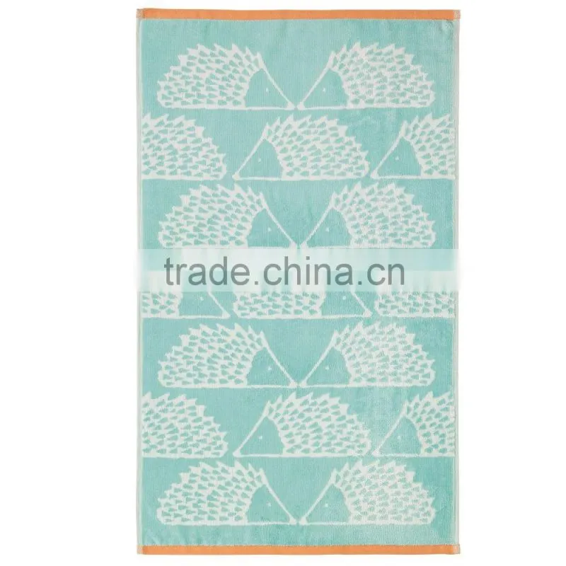 Wholesaler Custom Cotton Jacquard Beach Towel