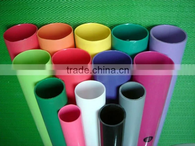 Transparent PC pipe/tube display