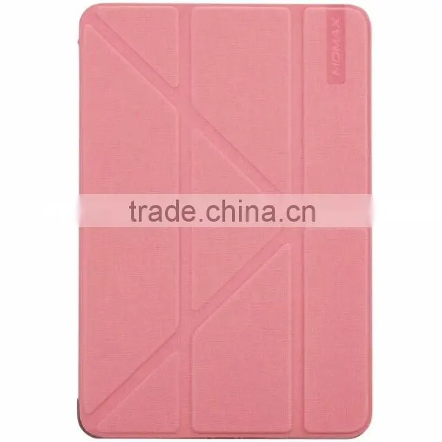 Luxury Momax Folding Leather Transparent PC Tablet Cover For iPad Pro 9.7 Smart Sleep Flip PU Leather For iPad Pro 9.7" TB-0360