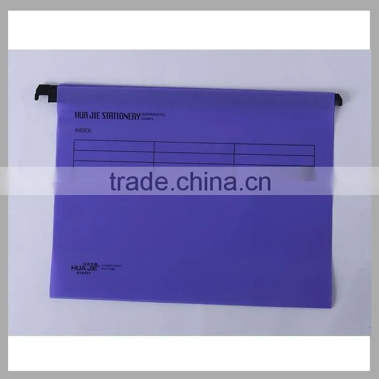 A4 FC Paper Hanging File Folder Shape Bag Advertising Folder Plastic PP Portfolio