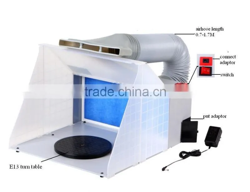 HS-E420DCK craft hobby craft mobile spray booth