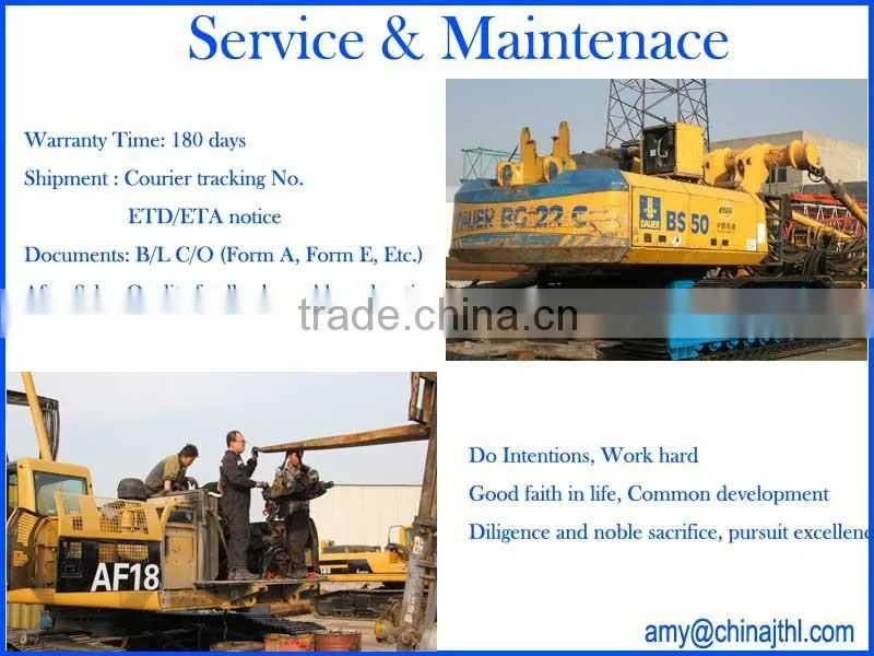 sany rotary piling machine sr 220 interlocking kelly bar, drilling rig friction kelly bar
