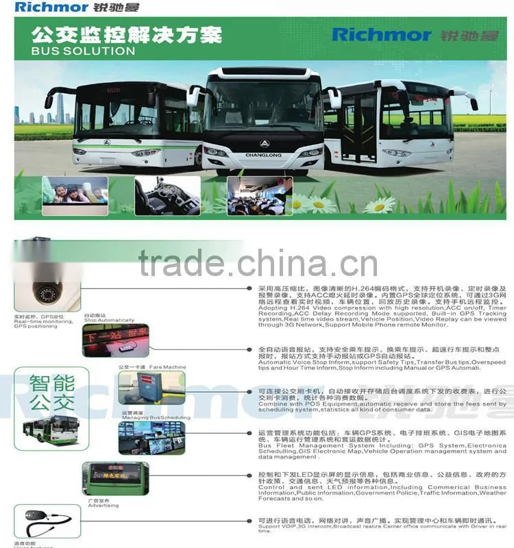 Made in China MDVR 128GB SD Card Car/Truck 4CH DVR Realtime CCTV DVR best Security&Protection products