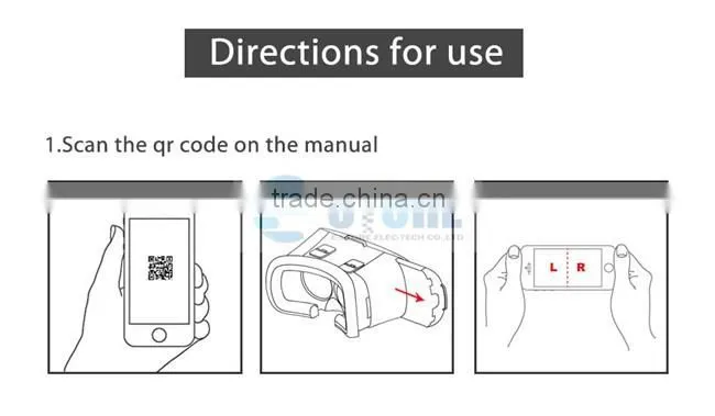 For 3.5 - 6.0 inch Smartphone+Bluetooth Controller 1.0 Google Cardboard VR BOX II 2.0 Version VR Virtual Reality 3D Glasses