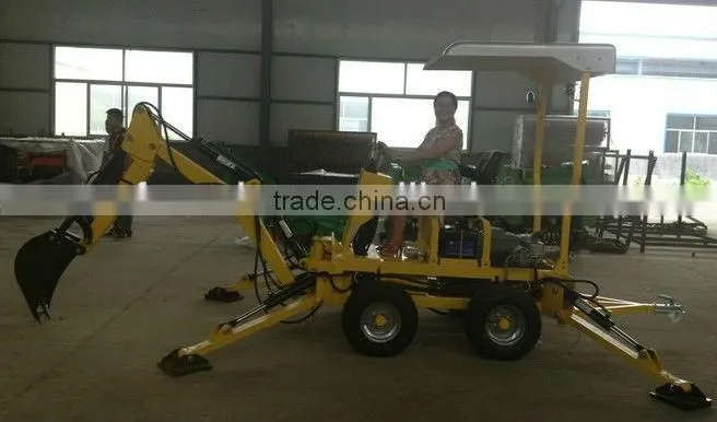 The China largest manufacturer for small towable excavator with engine