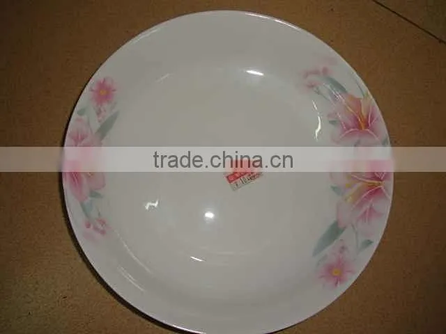 Peru marekt ceramic dishes plate , platos de porcelana placa , dish plate wholesale