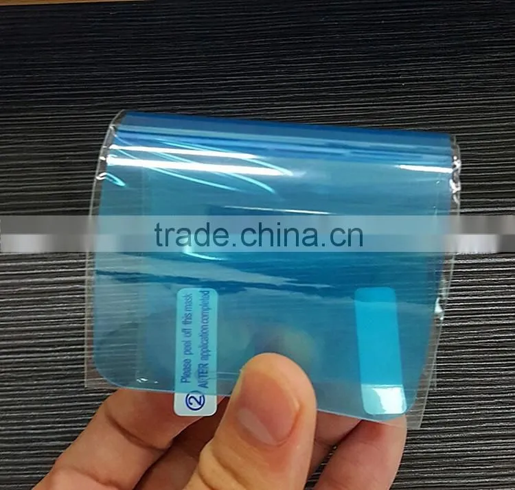 Super thin 0.26mm thickness tempered glass screen protector TPU material explosion-proof membrane for iphone smartphone