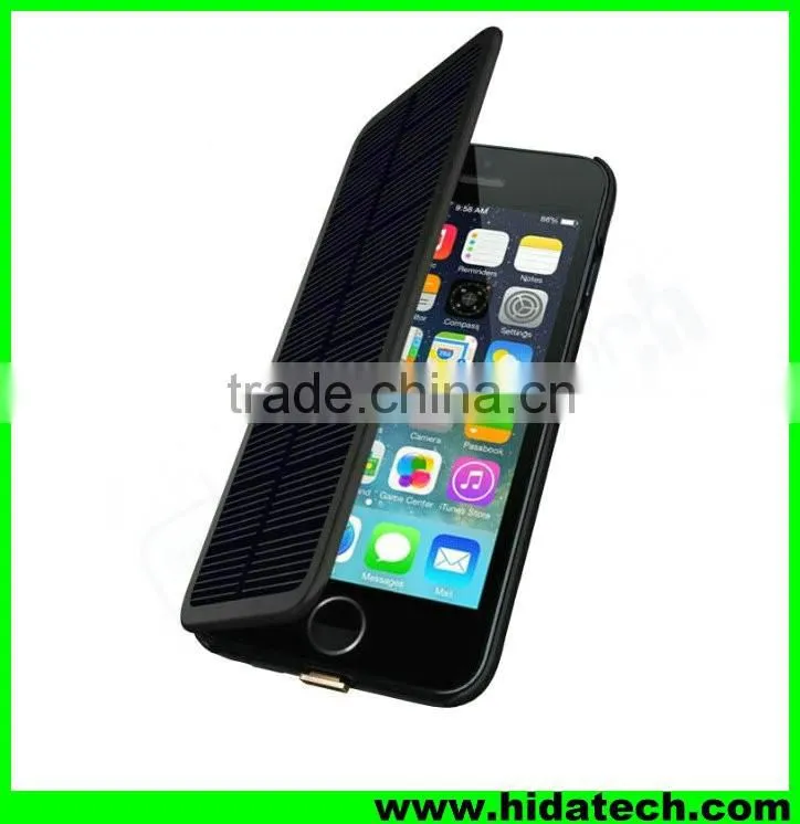 3200mah solar mobile charger phone case for iPhone 6 power bank