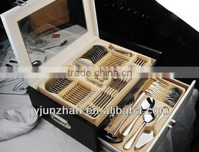Stainless dinner knife made by Junzhan with high mirror polishing and low price
