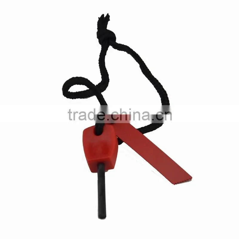 Wholesale outdoor fire flint for survival gear and tool kit set