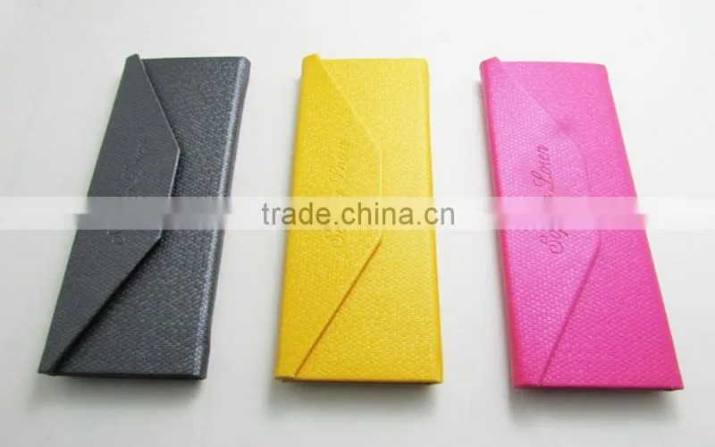 Custom Folding Glasses Case Leather Folding Glasses Cases