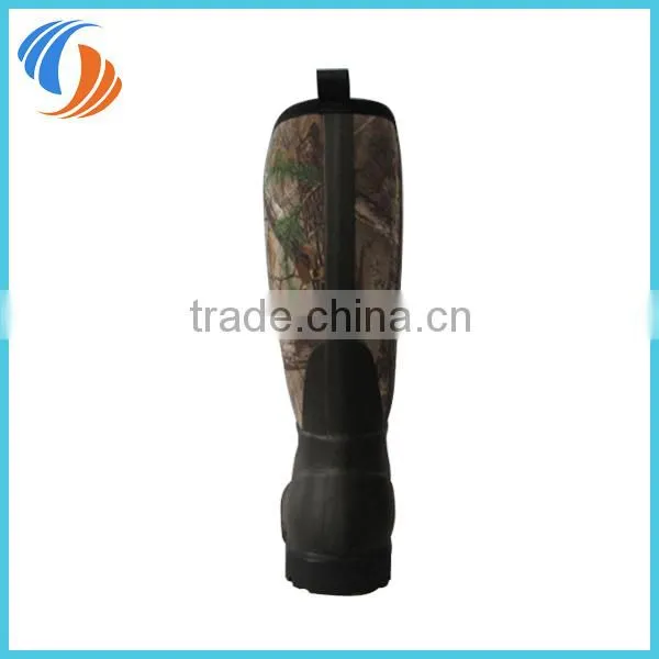 New Neoprene Printing Patented Hunting and Fishing boots Rubber boots
