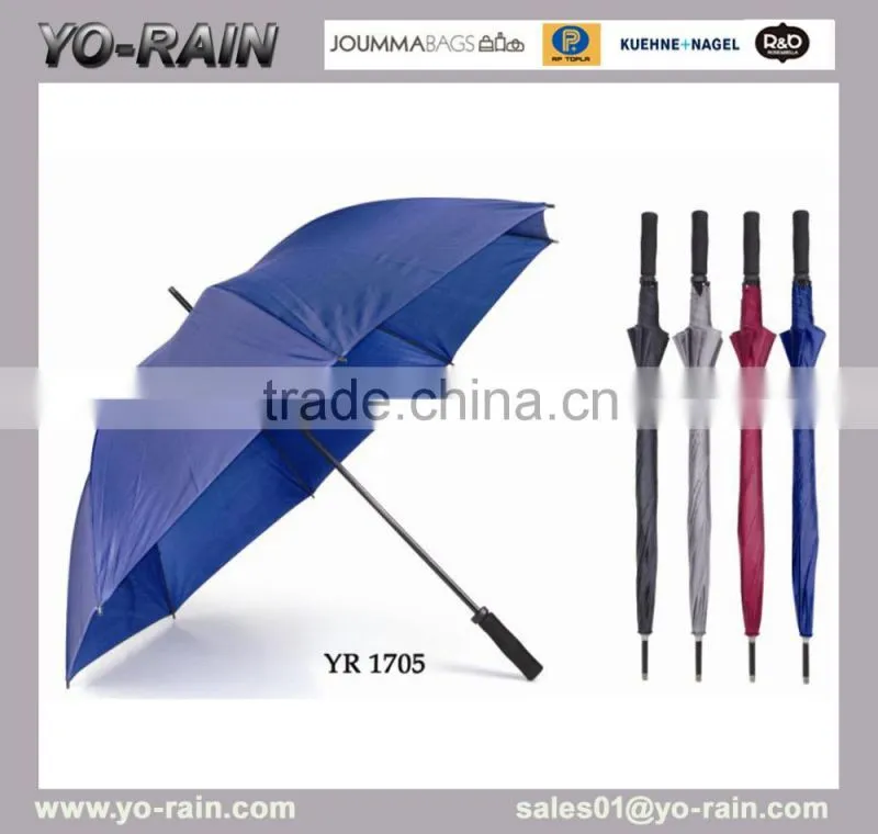 Wholesale Cheap Rubber Handle Women Umbrellas
