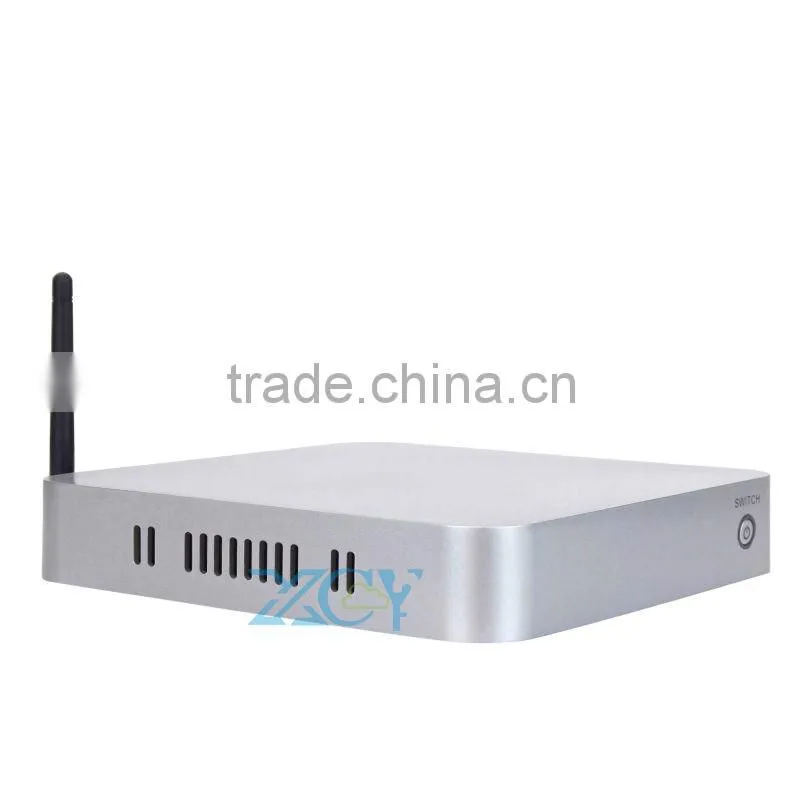 powerfull PC thin client pc wifi Mini pc Mini ITX Case X-24X 2G ram 500gb hdd support Image scanner