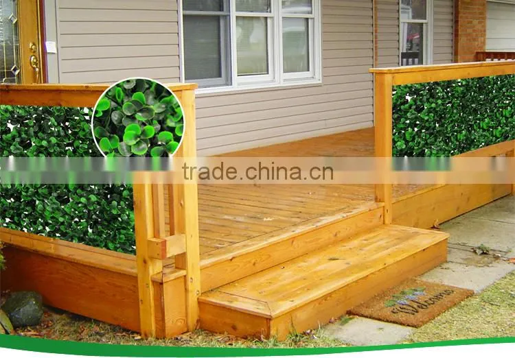 christmas decoration artificila fake palm leaves hedge panels