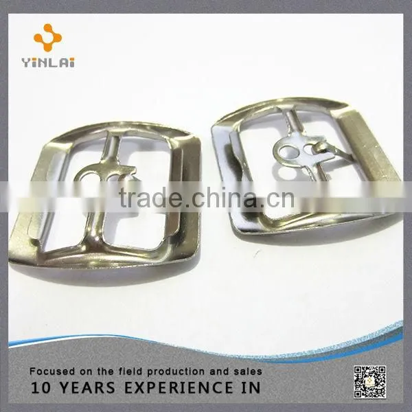 25.5mm Nickel White Metal Adjust Buckle For Bag