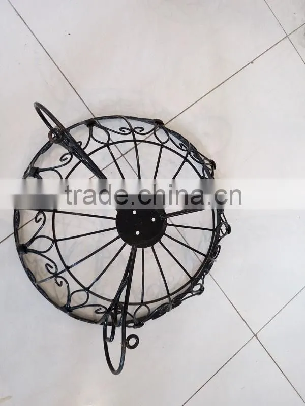 wrought iron flower pot stands