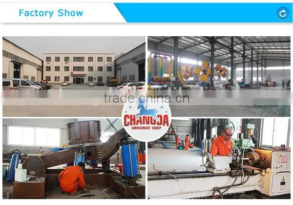 Changda directly supply outdoor amusement park rides spiral jet