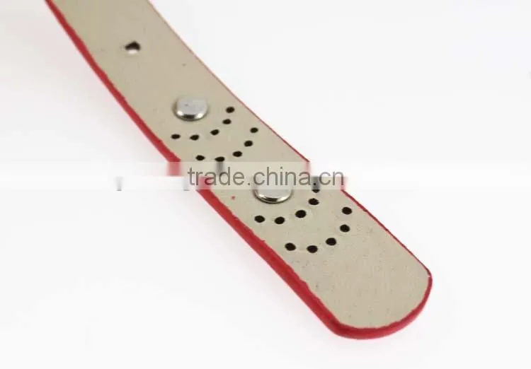 2015 Women's fashion pu studded beads belt for jeans with metal beads in yiwu