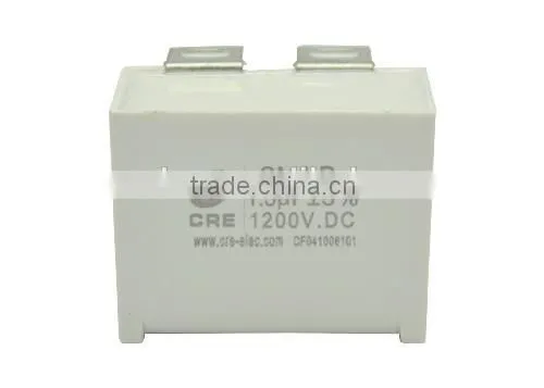 1.5uF 1200V.DC SMJ-P Series snubber Film Capacitor for power electronic equipment