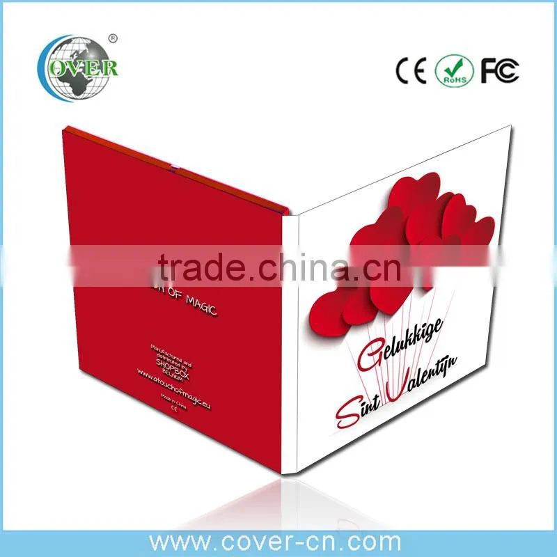 High-grade Video player wedding invitation greeting card