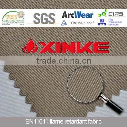 excellent functional acid resistant poly cotton twill fabric