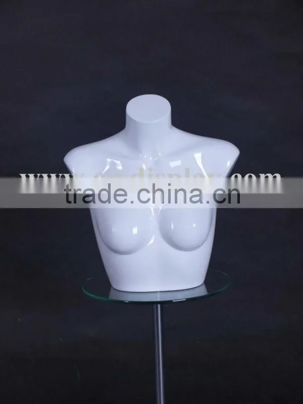 Headless half body bust mannequins