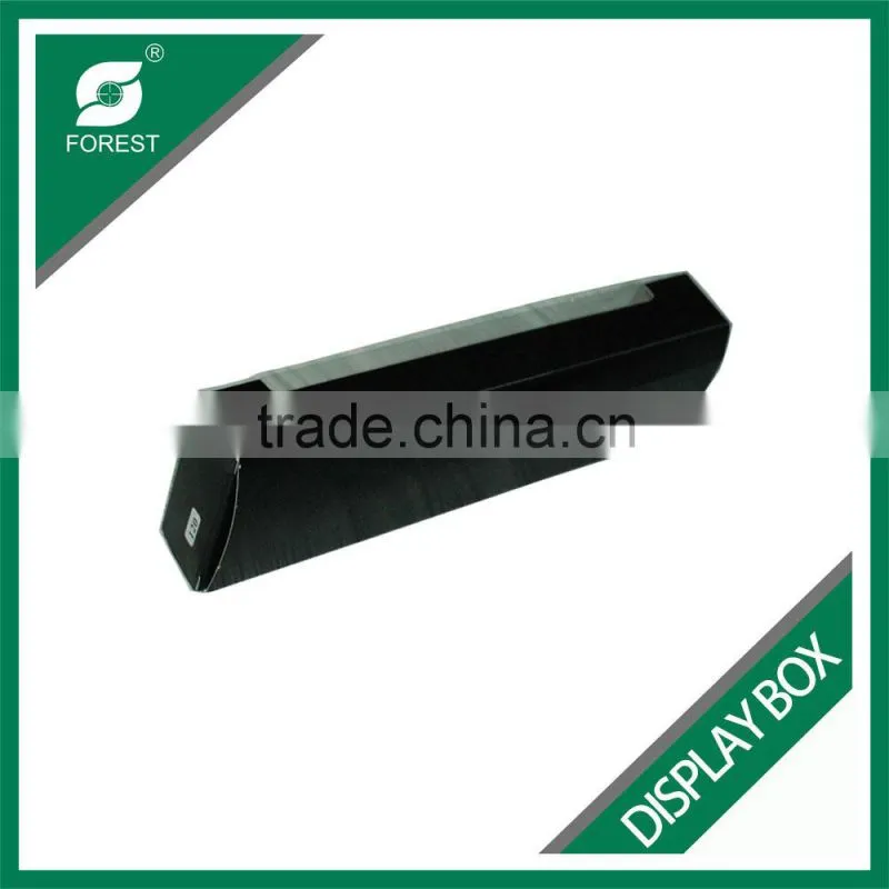 SMALL SIZE CHIPBOARD DISPLAY BOXES FOR SHOWING PENCIL WITH CLEAR PVC WINDOW
