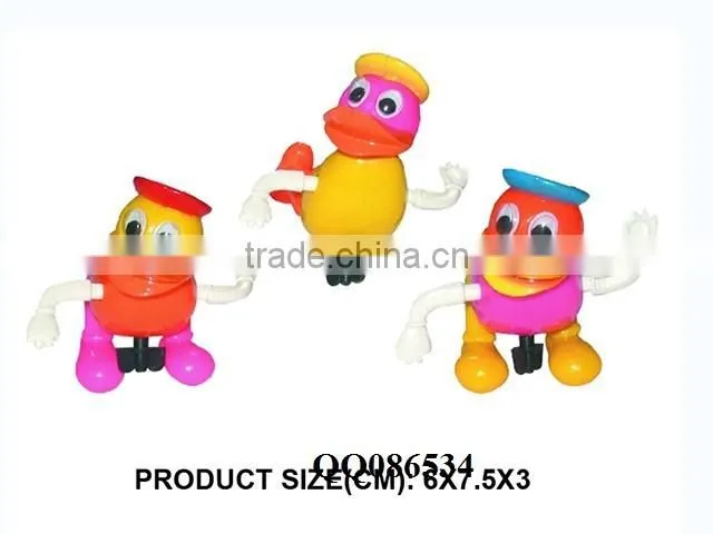 Pully wonderfull wind up animail toys cute plastic wind up toy animail kids animail toys