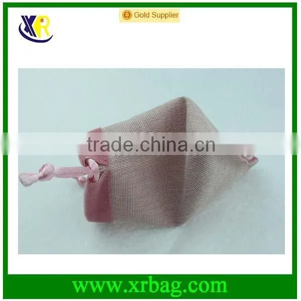 promotional velvet OEM drawstring bag