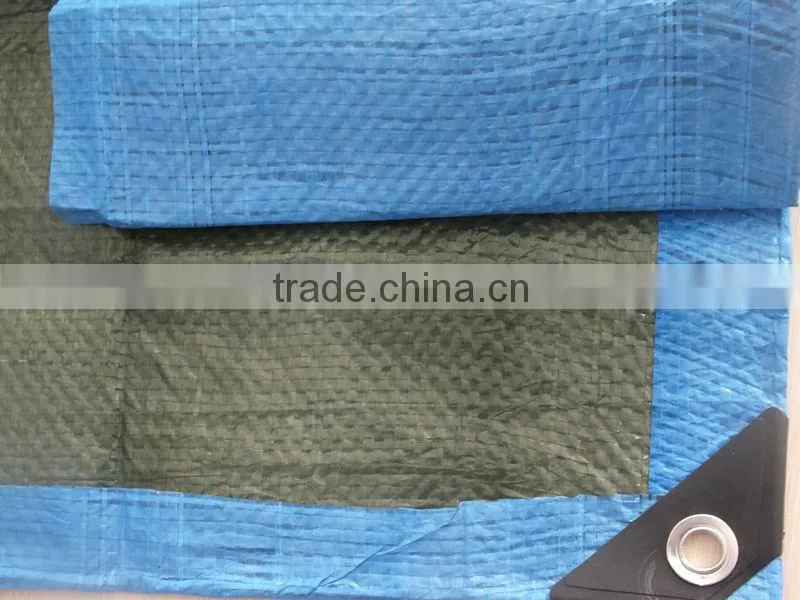 Tarpaulin Covers Blue/Olive Green Waterproof Plastic Tarp China Manufacturers