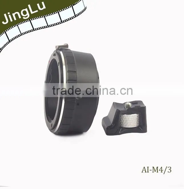 AI-M4/3 lens Adapter with short tripod for Nik AI F Lens to Micro 4/3 M4/3 P anasonic G3 GF2 GH2