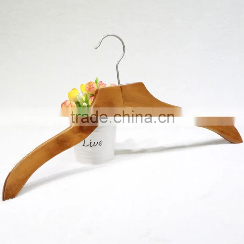 2015 Factory wood coat cheap new designer clothing hangers
