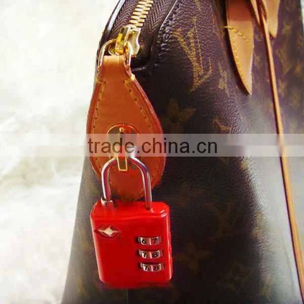 Luggage lock Zinc alloy 3 digital combonation TSA lock/padlock TSA-390