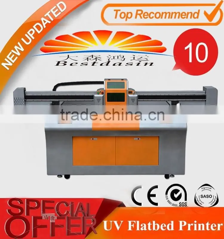 LED UV 1325 printer rigid,flexible,flat, media UV printer for sale Glitter Large format Multicolor china flatbed uv printer