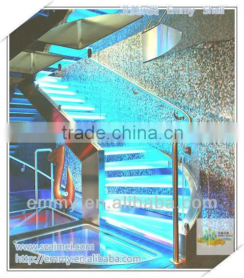 Browm mother of pearl mosaic tile shell mosaic wall tile wall panel