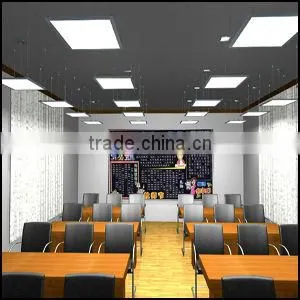 Aluminum Bridgelux high brightness 48W 60x60 led ceiling panels with PMMA cover