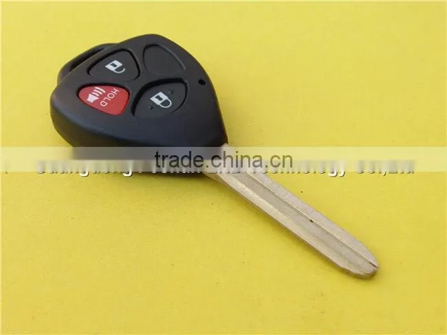 2+1 buttons remote key shell key blank for Toyota Camry car key